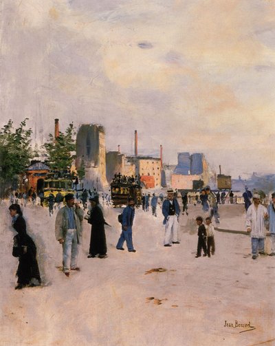 A Morning Stroll by Jean Beraud